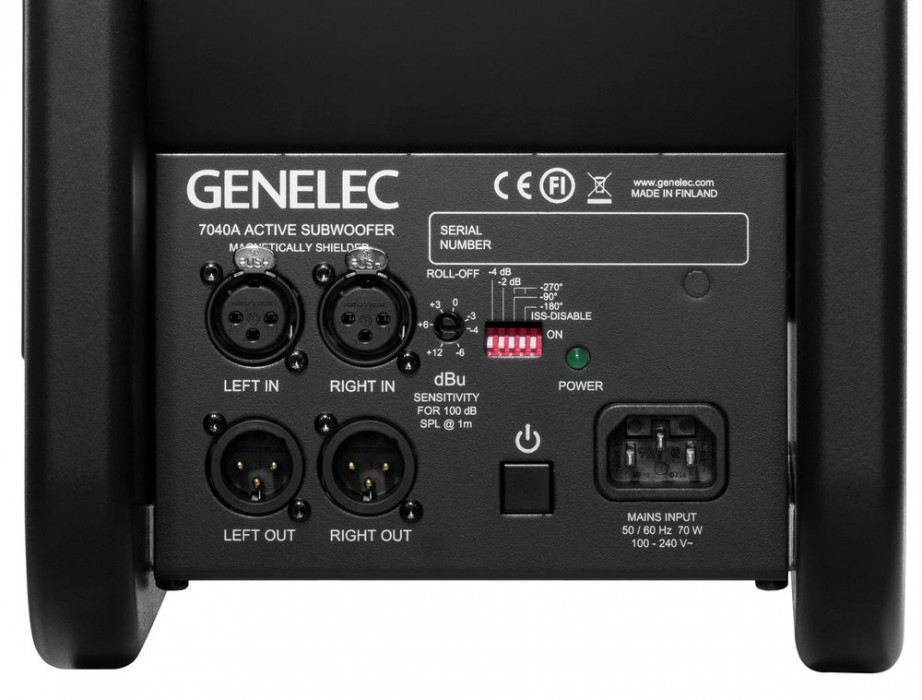 Hlavní obrázek Aktivní studiové subwoofery GENELEC 7040APM