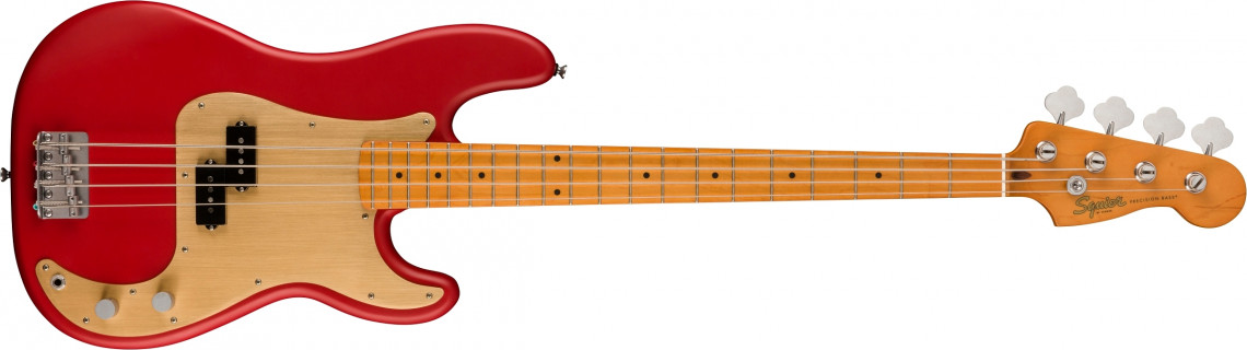 Hlavní obrázek PB modely FENDER SQUIER 40th Anniversary Precision Bass Vintage Edition - Satin Dakota Red