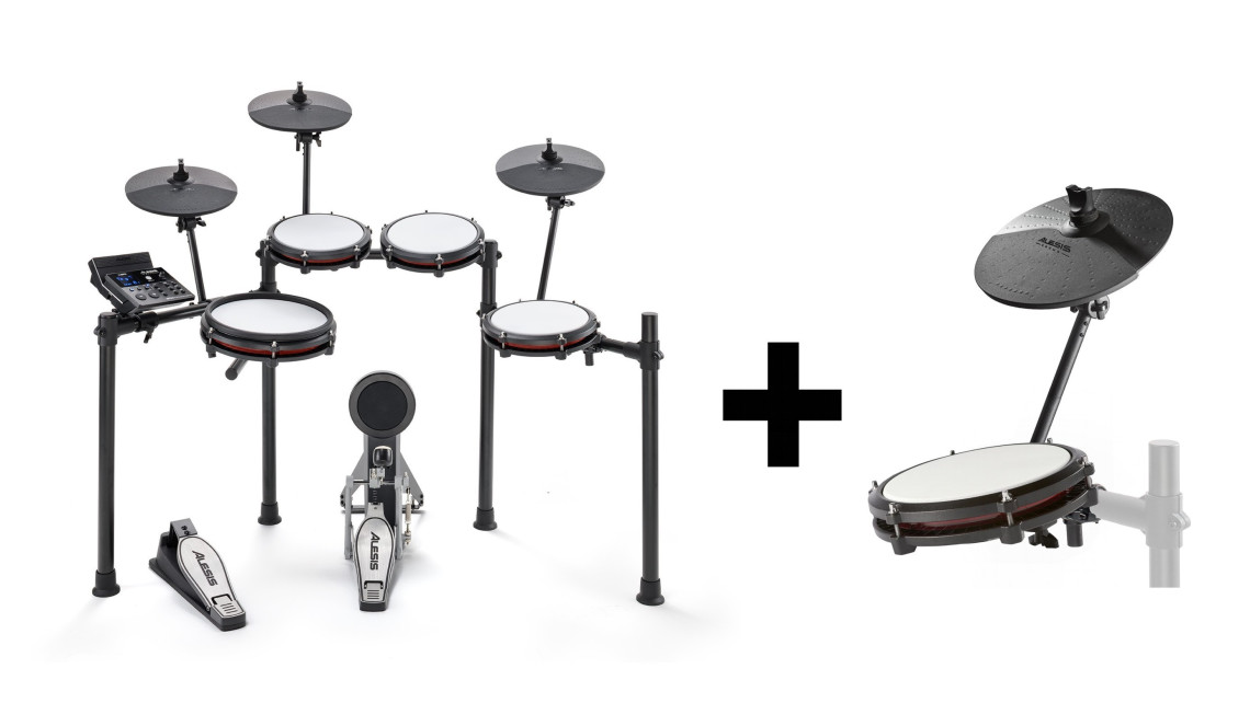 Hlavní obrázek Elektronické bicí ALESIS Nitro Max Kit + Expansion Pack