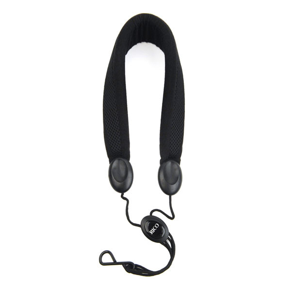 Hlavní obrázek Popruhy a řemeny RICO SJA12 Padded Sax Strap with Metal Hook - Black