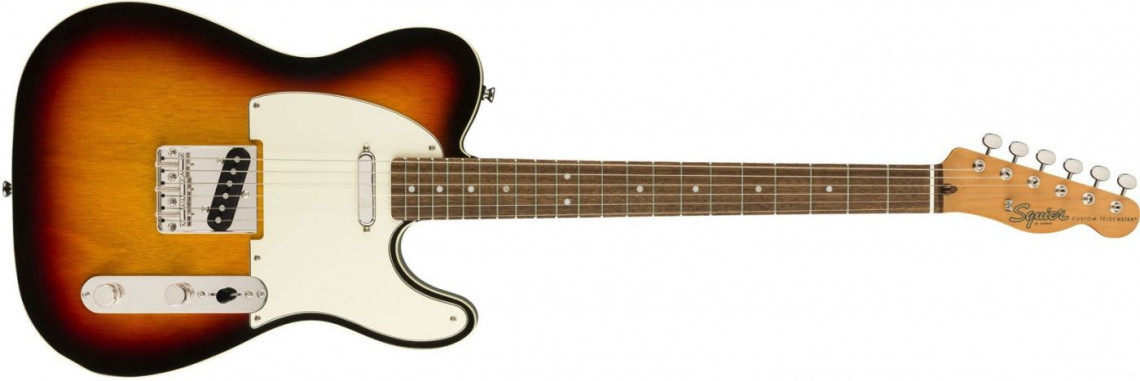 Fender Squier Classic Vibe 60s Custom Telecaster 3-Tone Sunburst Laurel