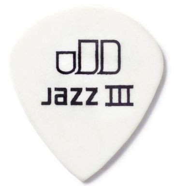 Levně Dunlop Tortex Jazz III White 1.14 12ks