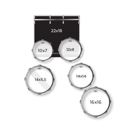 Hlavní obrázek Jiné konfigurace PEARL DMP926S/C213 Decade Maple - Deep Forest Burst