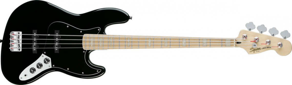 Hlavní obrázek JB modely FENDER SQUIER Vintage Modified Jazz Bass 77, Maple Fingerboard - Black