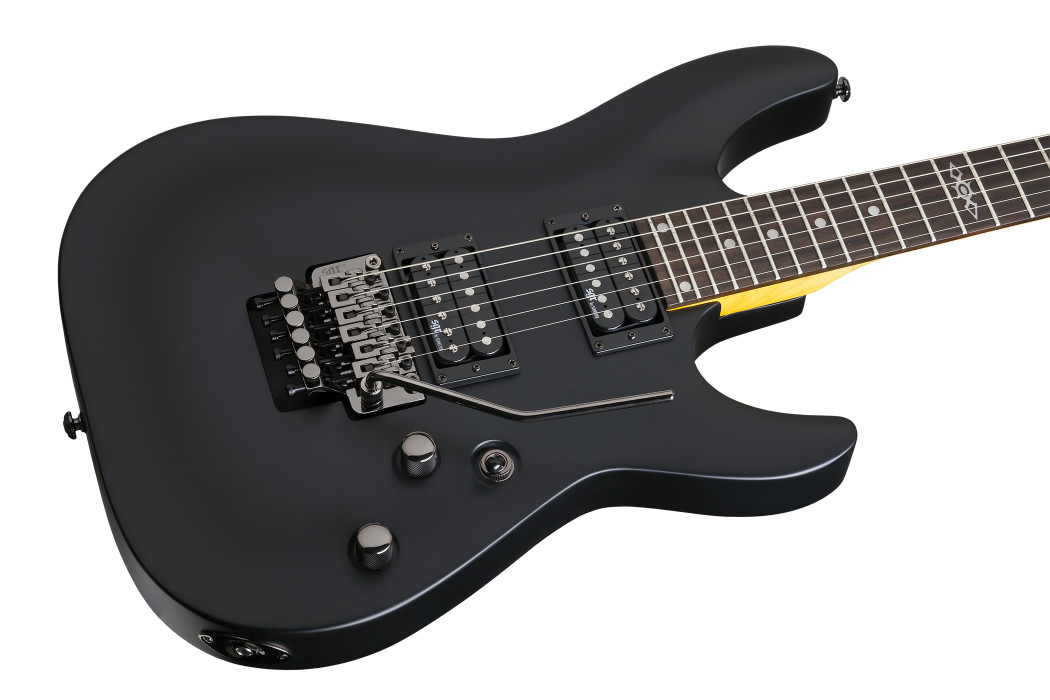 Hlavní obrázek Elektrické kytary SCHECTER SGR C-1 FR Midnight Satin Black