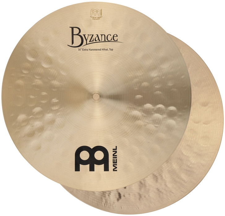 Hlavní obrázek 14" MEINL Cymbals Byzance Traditional Extra Hammered Hihat - 14”