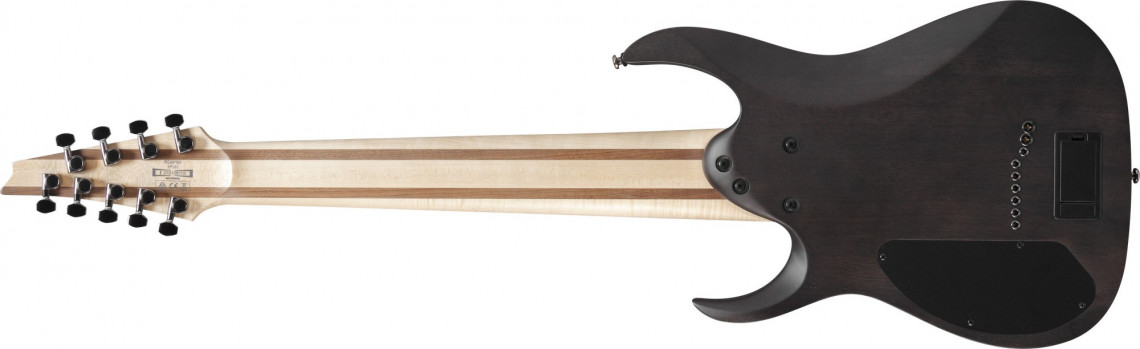 Hlavní obrázek 8strunné a další IBANEZ RG9PB-TGF - Transparent Gray Flat