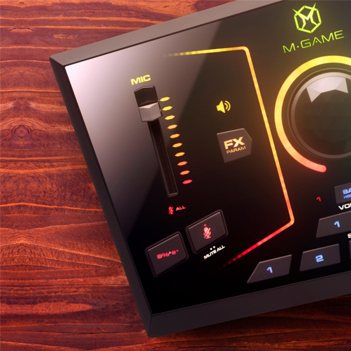 Hlavní obrázek USB zvukové karty M-AUDIO M-GAME RGB DUAL