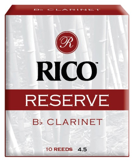 Hlavní obrázek Bb klarinet RICO RCR1045 Reserve Bb Clarinet Reeds 4.5 - 10 Box