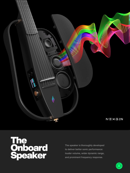 Hlavní obrázek Elektrické kytary ENYA MUSIC NEXG 2N - Black A-Stock