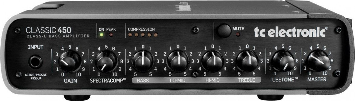 Hlavní obrázek Tranzistorové zesilovače TC ELECTRONIC Classic 450