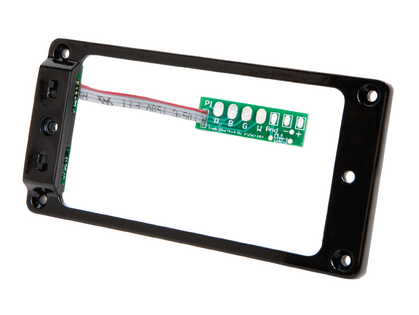 Hlavní obrázek Náhradní díly SEYMOUR DUNCAN Triple Shot Switching Mounting Ring SSTS1 BLK