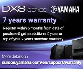 Hlavní obrázek Aktivní subwoofery YAMAHA DXS12