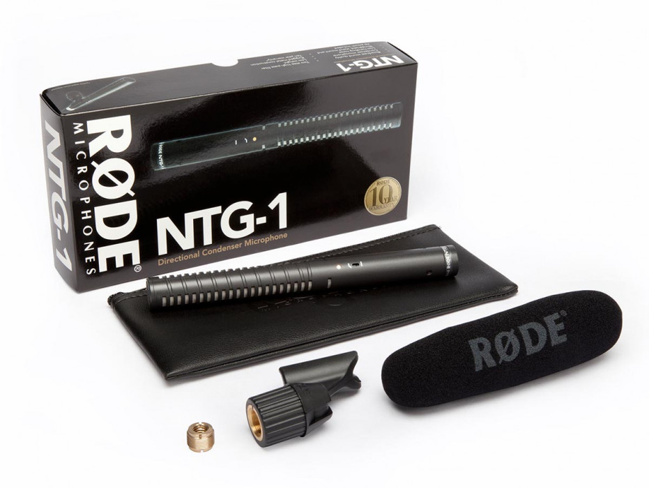 Hlavní obrázek Mikrofony pro video a foto RODE NTG-1