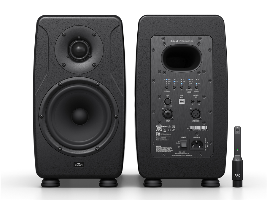 Hlavní obrázek Aktivní monitory s DSP korekcí akustiky IK MULTIMEDIA iLoud Precision 6