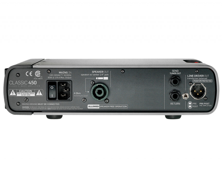 Hlavní obrázek Tranzistorové zesilovače TC ELECTRONIC Classic 450