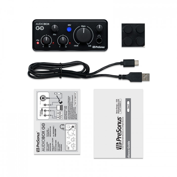 Hlavní obrázek USB zvukové karty PRESONUS AudioBox GO