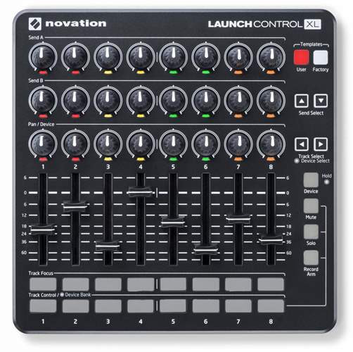 Hlavní obrázek MIDI kontrolery NOVATION Launch Control XL Black
