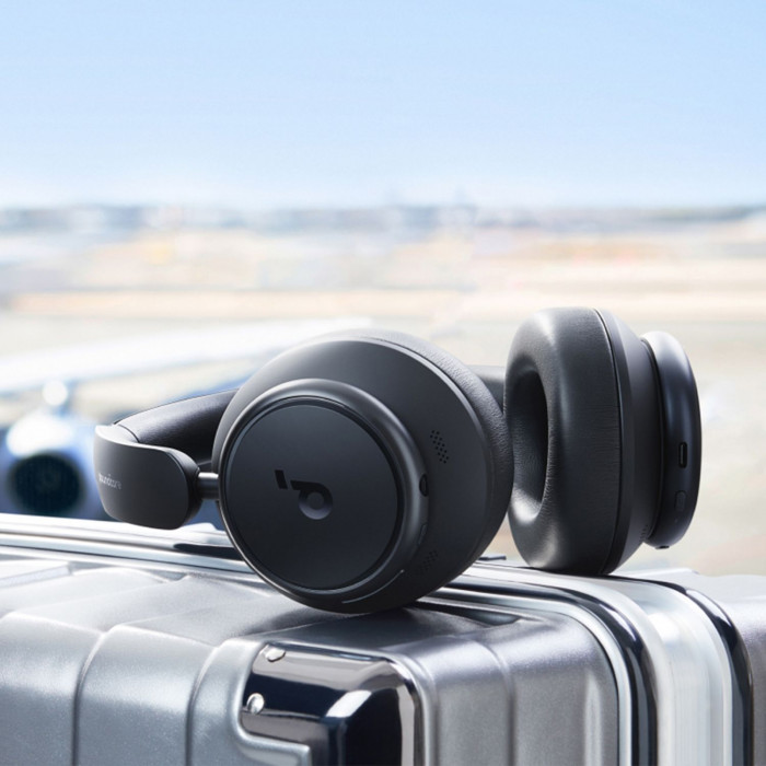 Hlavní obrázek Na uši (s kabelem) ANKER Soundcore Space Q45 Black