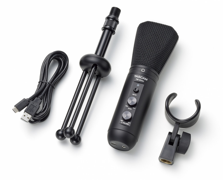 Hlavní obrázek Mikrofony pro rozhlasové vysílání TASCAM TM-250U