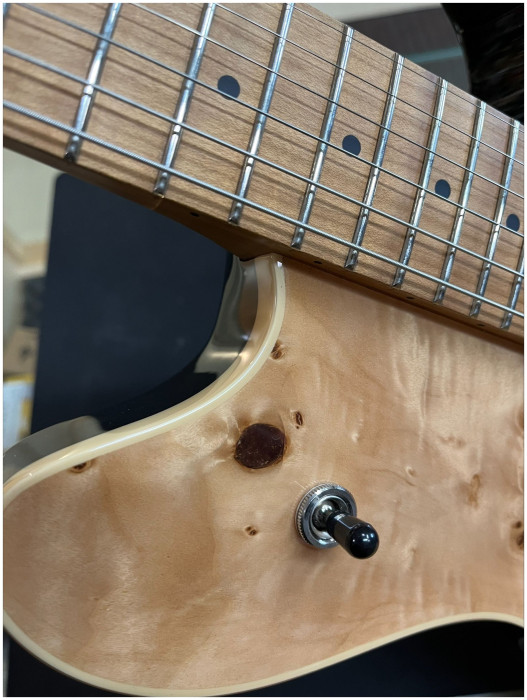 Hlavní obrázek Elektrické kytary PEAVEY HP 2 Poplar Burl RM - Natural C-Stock