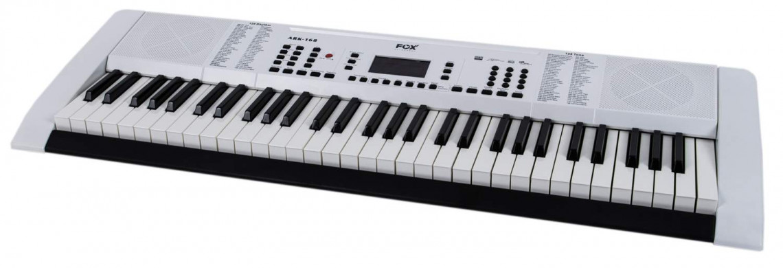 Hlavní obrázek Keyboardy s dynamikou FOX 168 WH