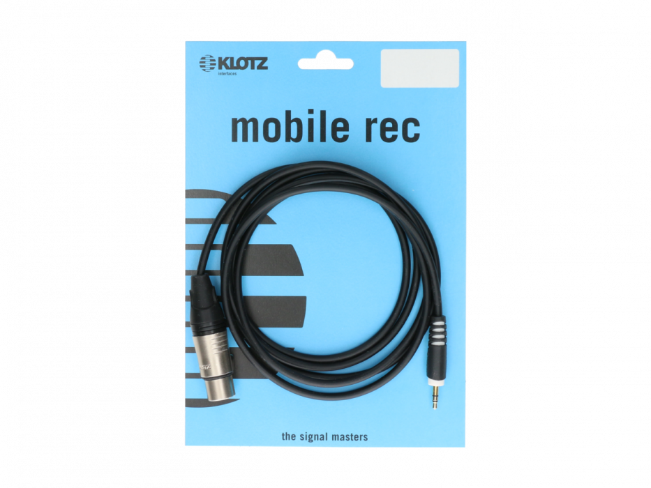 Hlavní obrázek Ostatní kabely (XLR, J6,3, 3,5, RCA) KLOTZ AU-MFK0090