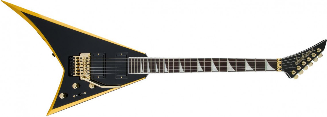 Hlavní obrázek Hard&heavy JACKSON Rhoads RRX24 Black with Yellow Bevels