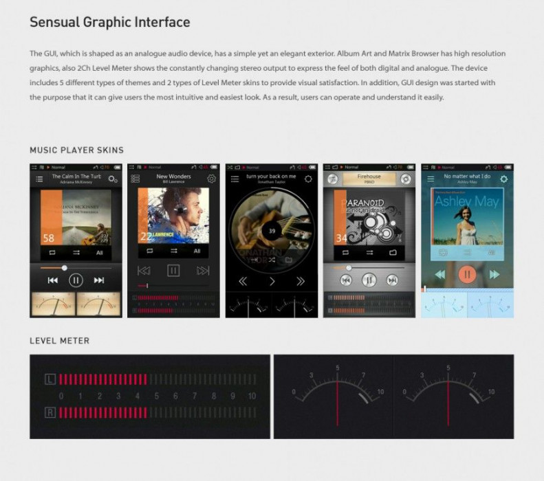Hlavní obrázek Přenosné přehrávače a projektory COWON Plenue M PM 64GB Titanium Silver