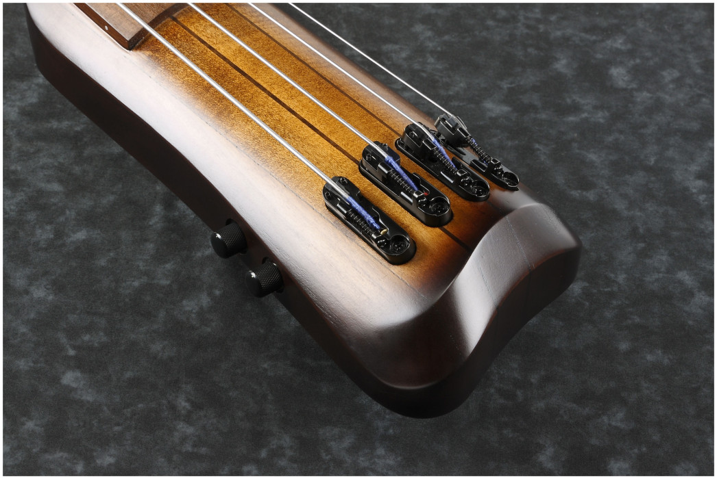 Hlavní obrázek Bezpražcové IBANEZ UB804-BUL - Black Ice Burst Low Gloss