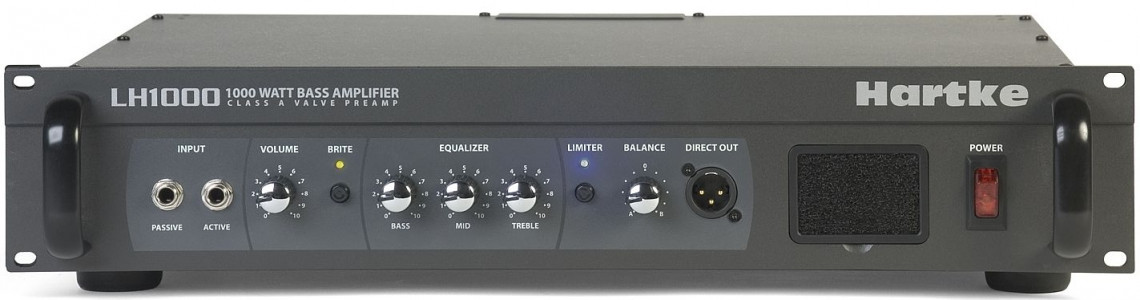 Hlavní obrázek Hybridní zesilovače HARTKE LH1000, zesilovač pro baskytary