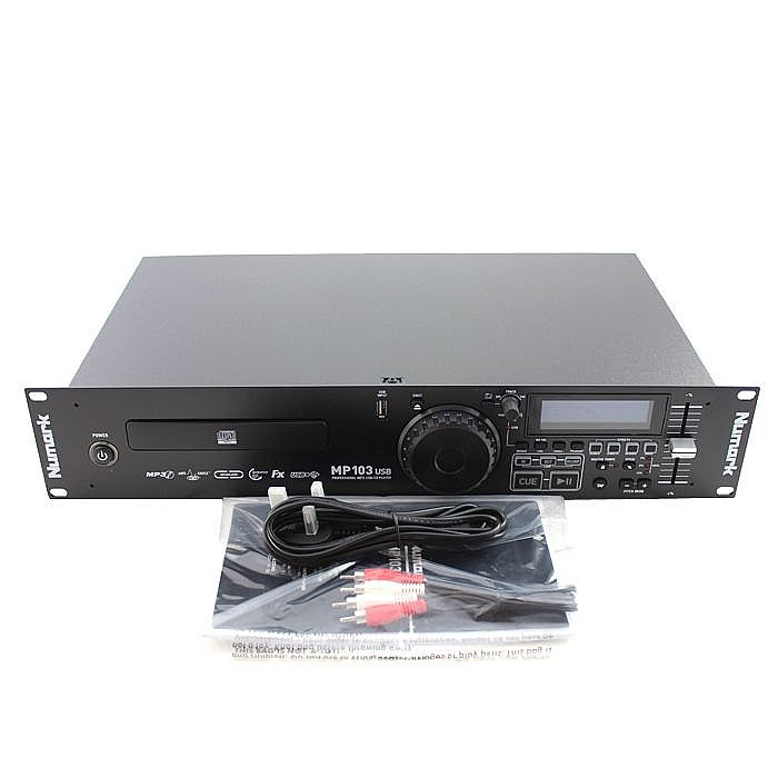 Hlavní obrázek Profesionální CD/DVD/USB/SD/MC přehrávače NUMARK MP103 USB