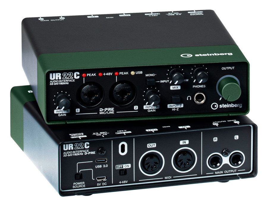 Hlavní obrázek USB zvukové karty STEINBERG UR22C GN