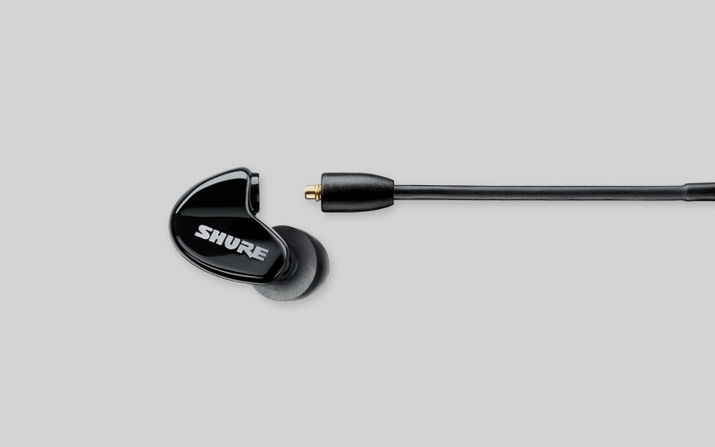 Hlavní obrázek Sluchátka do uší a pro In-Ear monitoring SHURE SE315-K-E černé