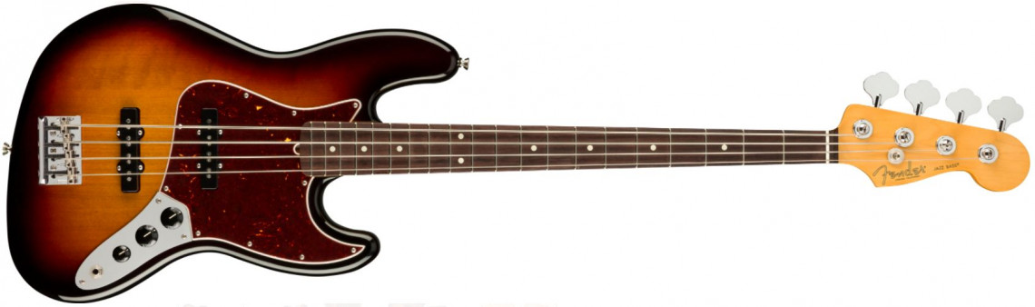 Levně Fender American Professional II Jazz Bass 3-Color Sunburst Rosewood