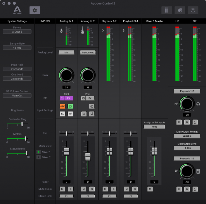 Hlavní obrázek USB zvukové karty APOGEE Duet 3