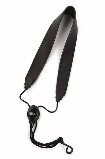 Hlavní obrázek Popruhy a řemeny RICO SJA14 Leather Sax Strap - Black
