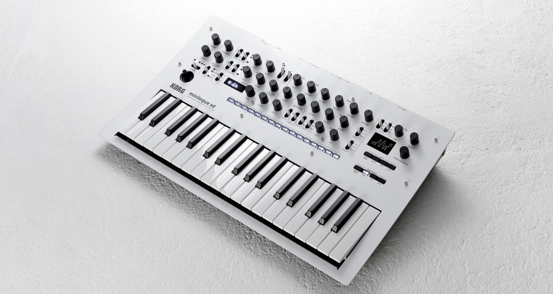 Hlavní obrázek Syntezátory, varhany, virtuální nástroje KORG Minilogue XD PW Limited Edition