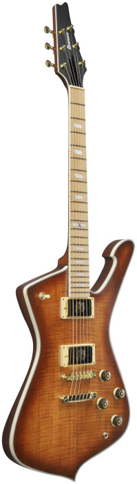 Hlavní obrázek Superstrat IBANEZ IC420MFM-CML - Caramel Burst Low Gloss