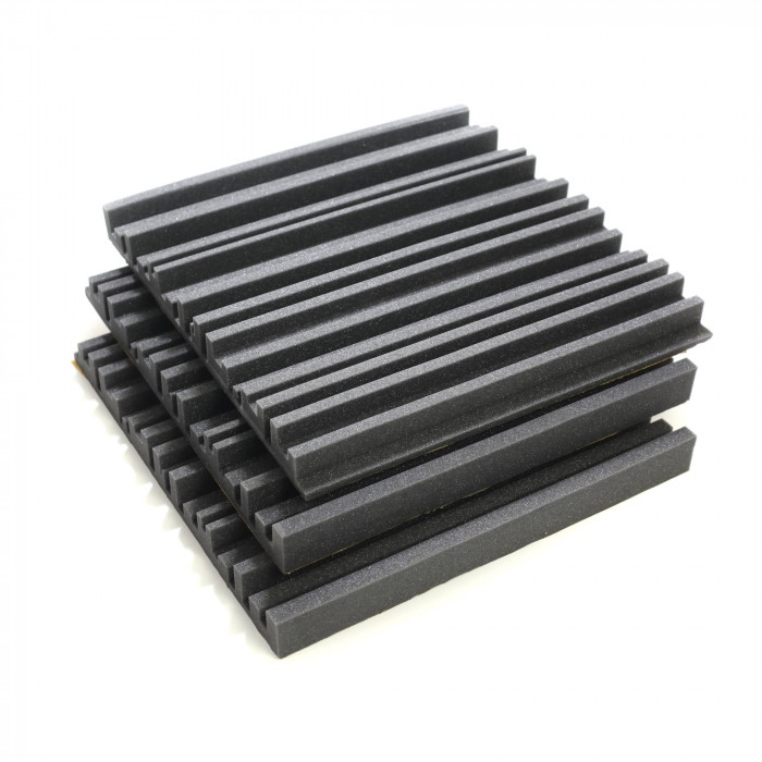 Hlavní obrázek Absorpční panely VELES-X Acoustic Self-Adhesive Wedges 300x300x50