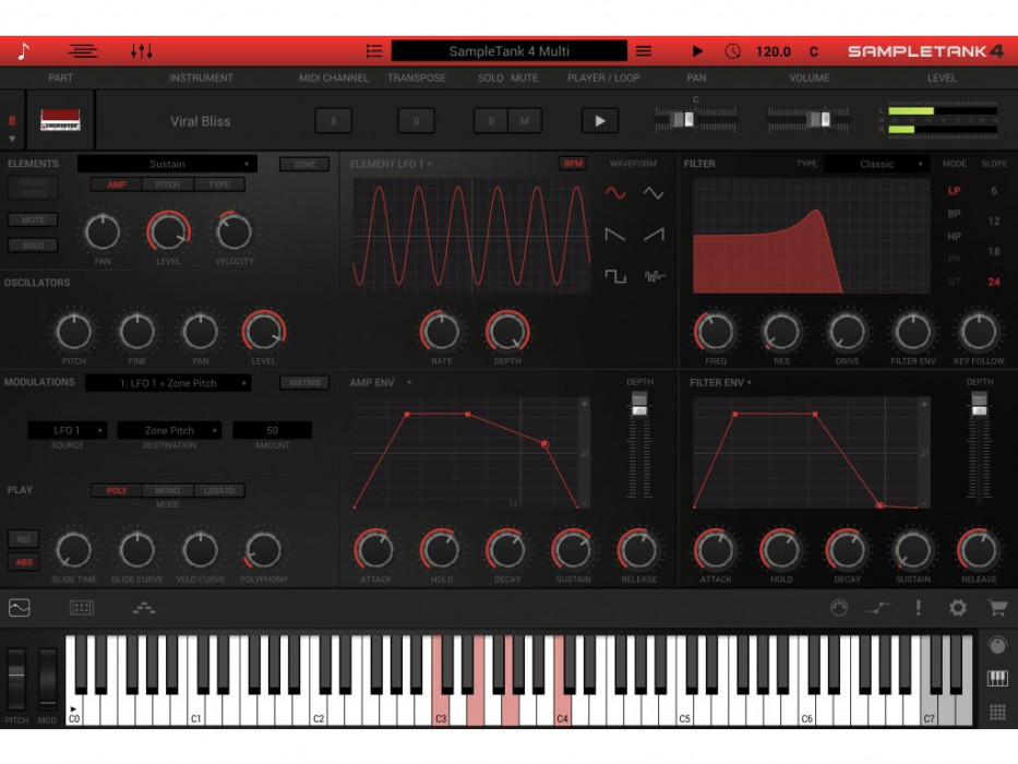 Hlavní obrázek Virtuální nástroje IK MULTIMEDIA SampleTank 4 (box)