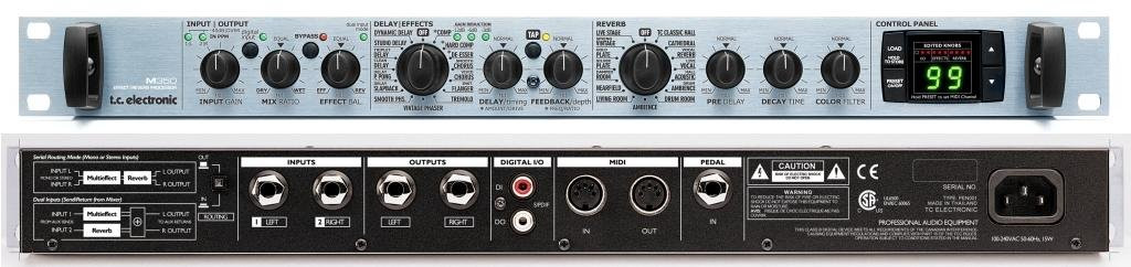 Hlavní obrázek Efektové procesory (dozvukové, modulační, atd...) TC ELECTRONIC M350