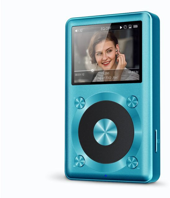 Hlavní obrázek Profesionální CD/DVD/USB/SD/MC přehrávače FIIO X1 blue