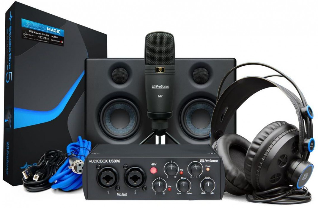 Hlavní obrázek Velkomembránové kondenzátorové mikrofony PRESONUS AudioBox Studio Ultimate Bundle - 25th Anniversary Edition