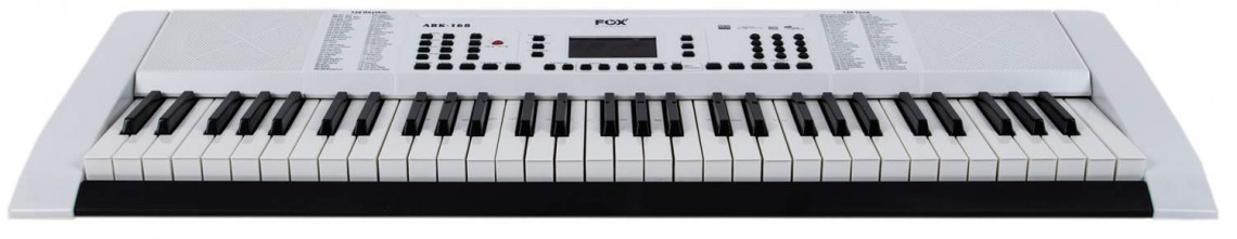 Hlavní obrázek Keyboardy s dynamikou FOX 168 WH