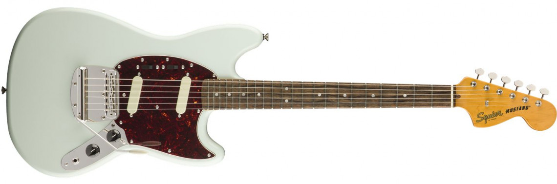 Levně Fender Squier Classic Vibe 60s Mustang Sonic Blue Laurel