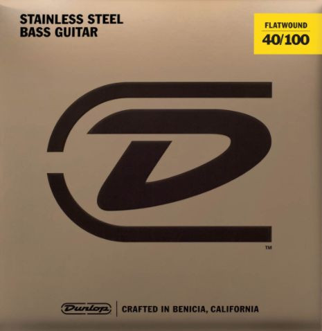 Dunlop DBFS40100M Flatwound Bass 40-100 Obrázek