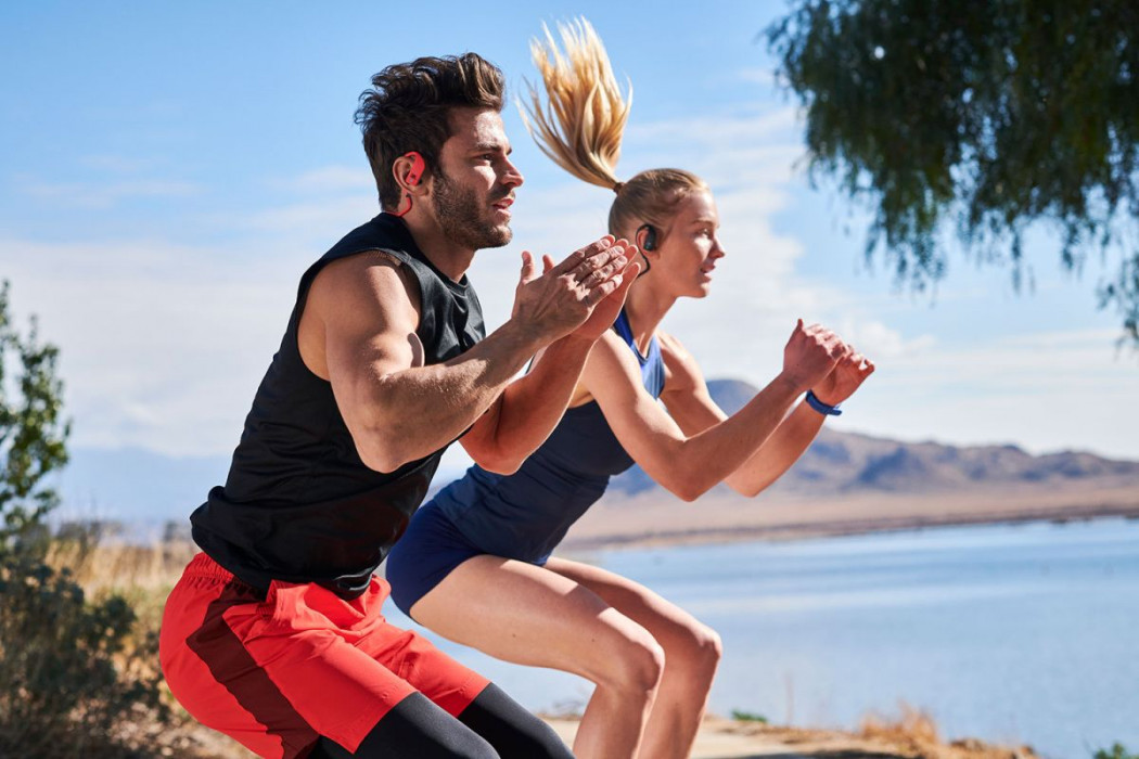 Hlavní obrázek Bezdrátová do uší JBL Endurance Jump BT - černozelená