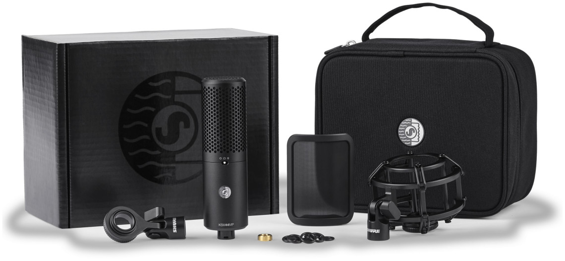 Hlavní obrázek Velkomembránové kondenzátorové mikrofony SHURE KSM44MP