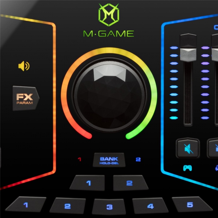 Hlavní obrázek USB zvukové karty M-AUDIO M-GAME RGB DUAL